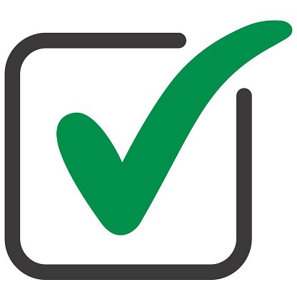 sceda studyguide zöld tick